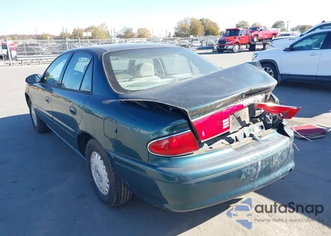 2001 Buick Century Custom из США, поврежденный, VIN 2G4WS52J711238629